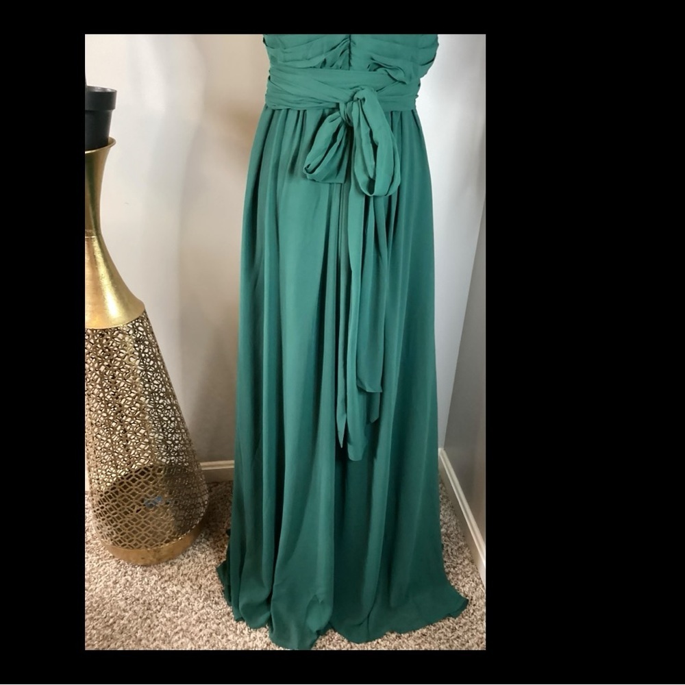 Plus Size Chic Strapless Green Gown Size 1X - Picture 9 of 9